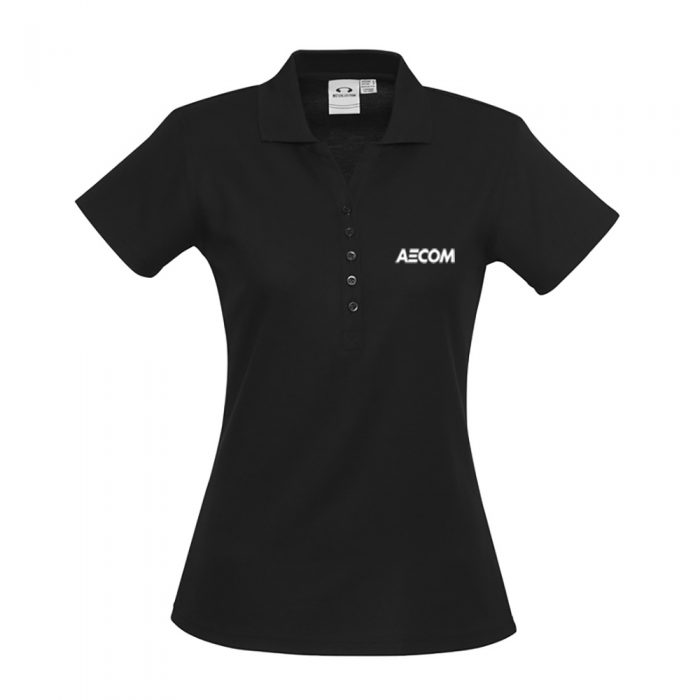 Women's Crew Polo Black